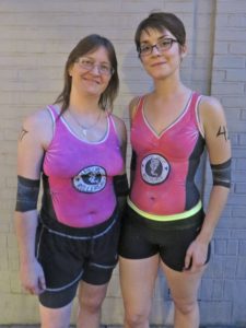 Lehigh Valley Roller Girls i paint