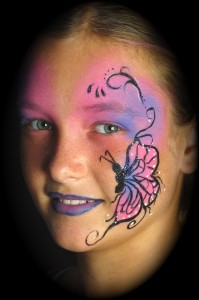 butterfly -  face painting