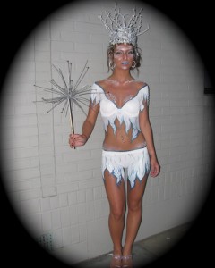 Musikfests body painted Ice Princess 2010