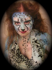 Cheeta body painting by Funtastic Faces and Body Art 2011 at Musikfest.